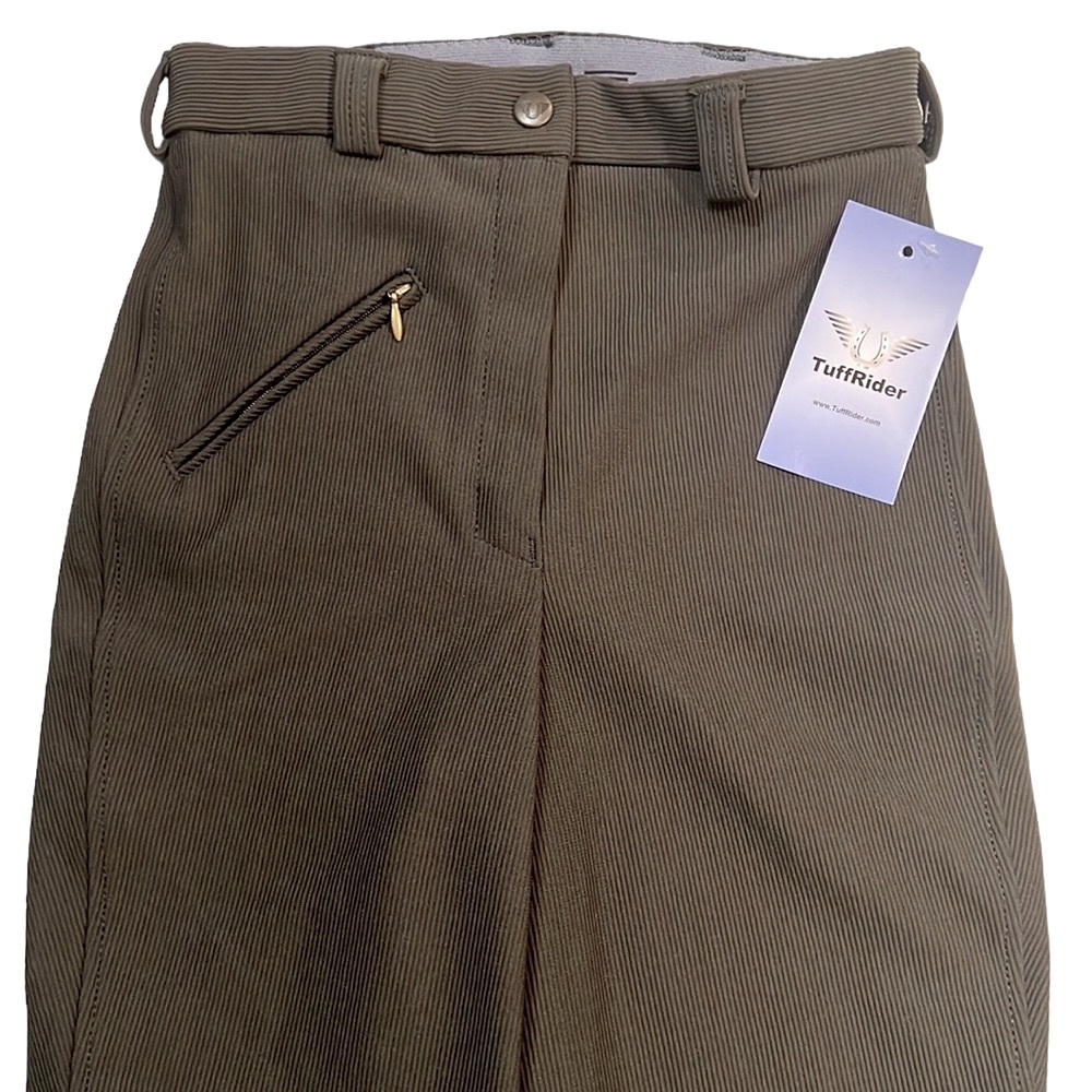 TuffRider Ribb Knee Patch Breeches - Picture 4 of 16